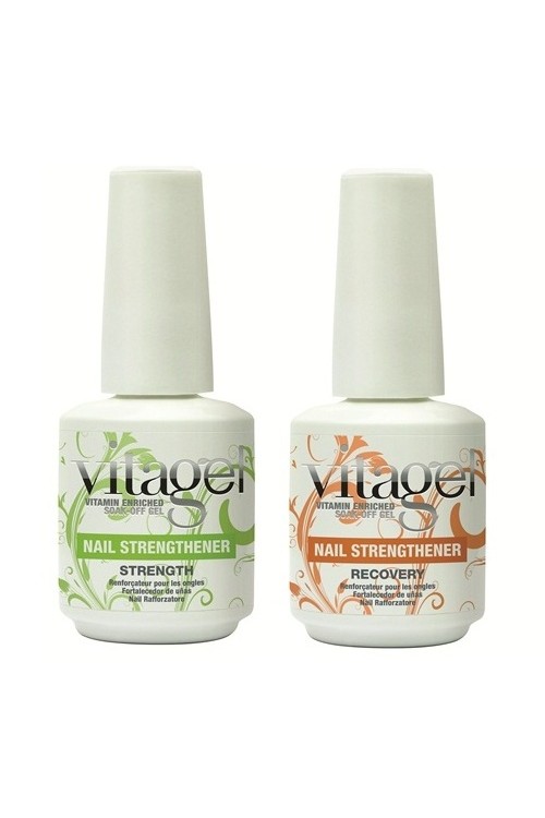 Nail Harmony Gelish Vitagel Nail Strengthener Strength / Recovery 0.5oz / 15ml